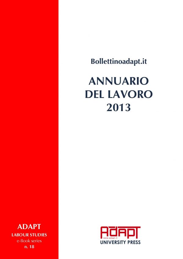 Annuario del lavoro 2013