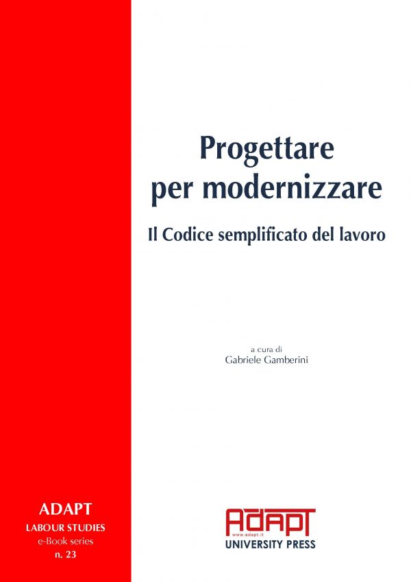 Progettare per modernizzare