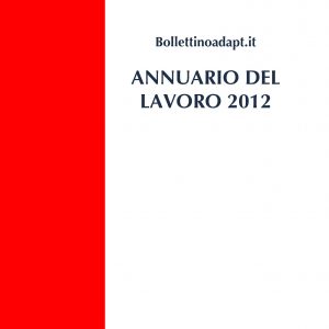 Annuario del lavoro 2012